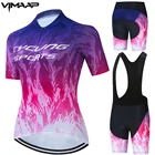 Комплект велосипедной одежды VIMAAP для женщин, одежда для горных велосипедов, одежда для гонок