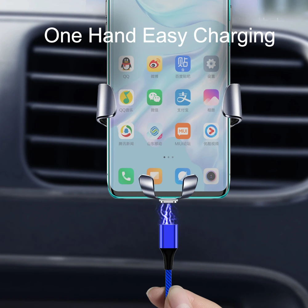 Магнитный Кабель зарядного устройства микро-usb зарядный шнур для телефона кабель