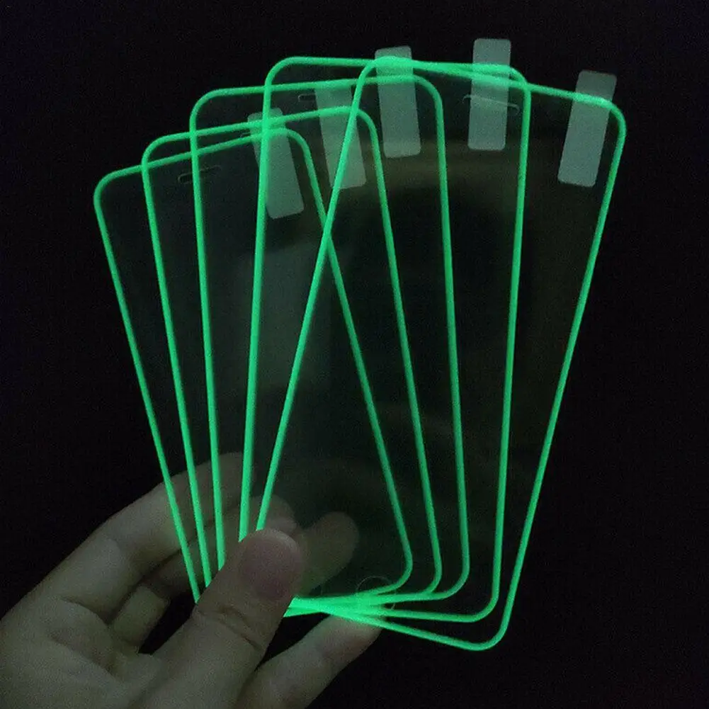 

1PC Luminous Screen Protectors For IPhone 13mini 13 13Pro 13 ProMAX Glowing Tempered Glass Anti-drop Film