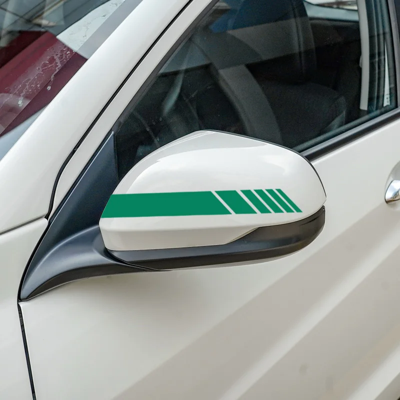 Автомобильные зеркальные наклейки для зеркала заднего вида 2 шт. Mugen Power Honda Civic Accord