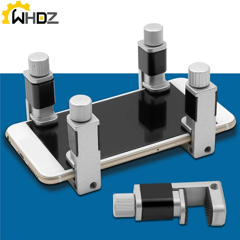 Регулируемый металлический зажим для ремонта телефонов, инструменты для крепления экрана ЖК-дисплея, зажим для IPhone/IPad/планшетов фото