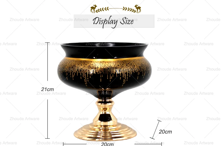 

Simple post-modern luxury home living room coffee table fruit plate decoration home accessories glass fruit plate