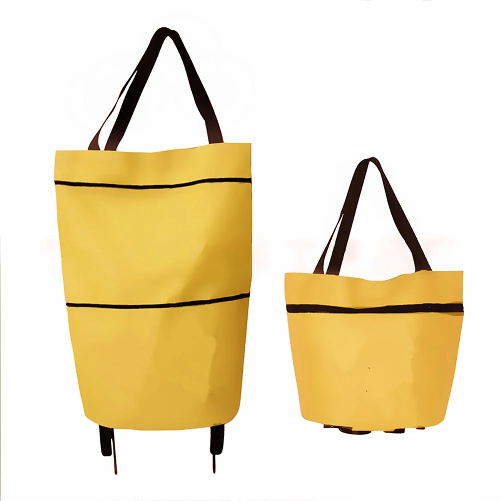 Shopping Folding Tug Bag Portable Multi-function Large Capacity Oxford Tote Cart J9 | Багаж и сумки
