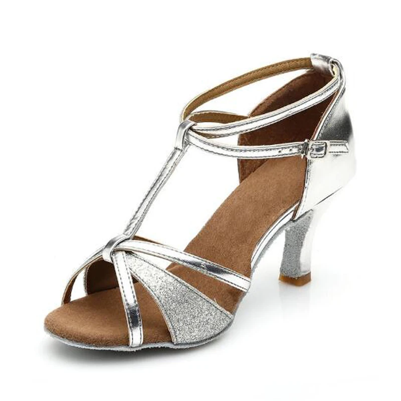 Женские кроссовки для латиноамериканских танцев на каблуке 5 см/7 см | Спорт и