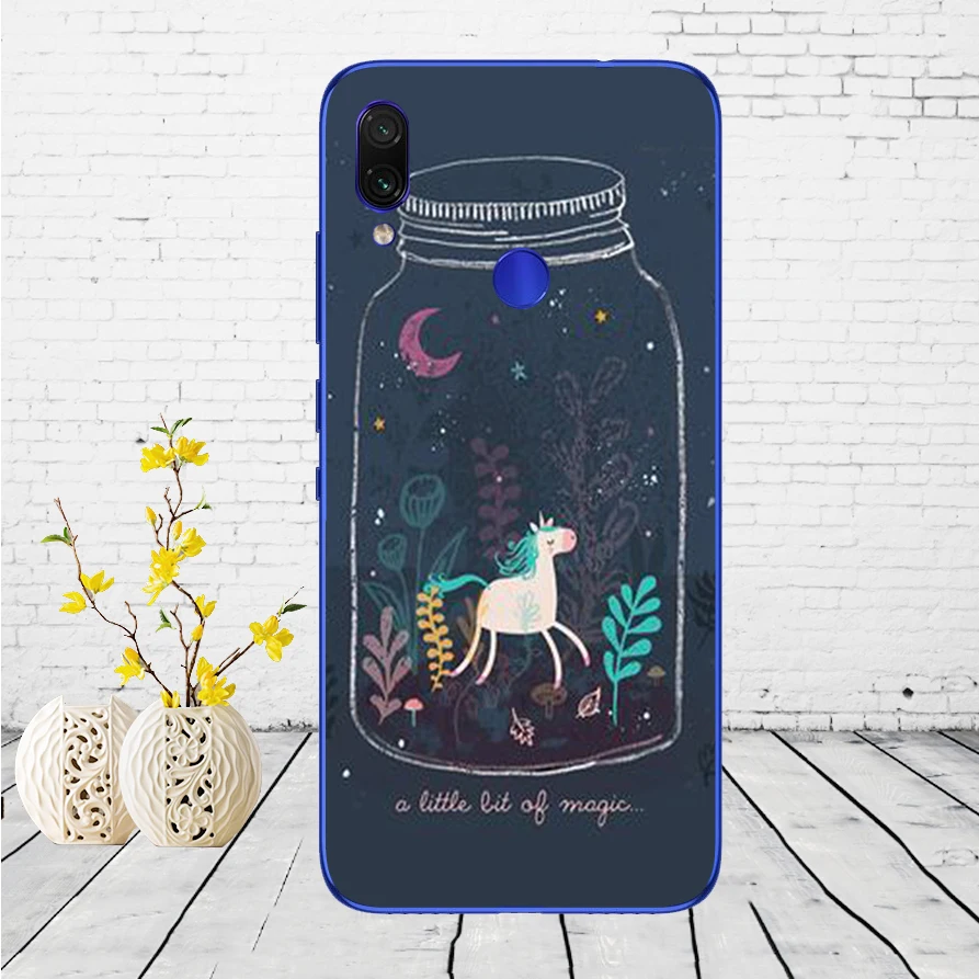 F53 Чехол для Xiaomi Redmi Note 7, силиконовый чехол для Xiaomi Redmi Note 7, задняя крышка, чехол для Redmi Note 7, чехол для телефона - Цвет: F53