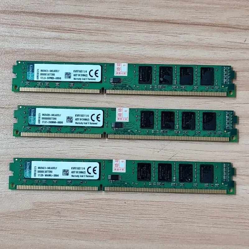 

Kingston оперативная память DDR3 KVR16N11/4, 4 Гб, 1600 МГц, 1,5 в