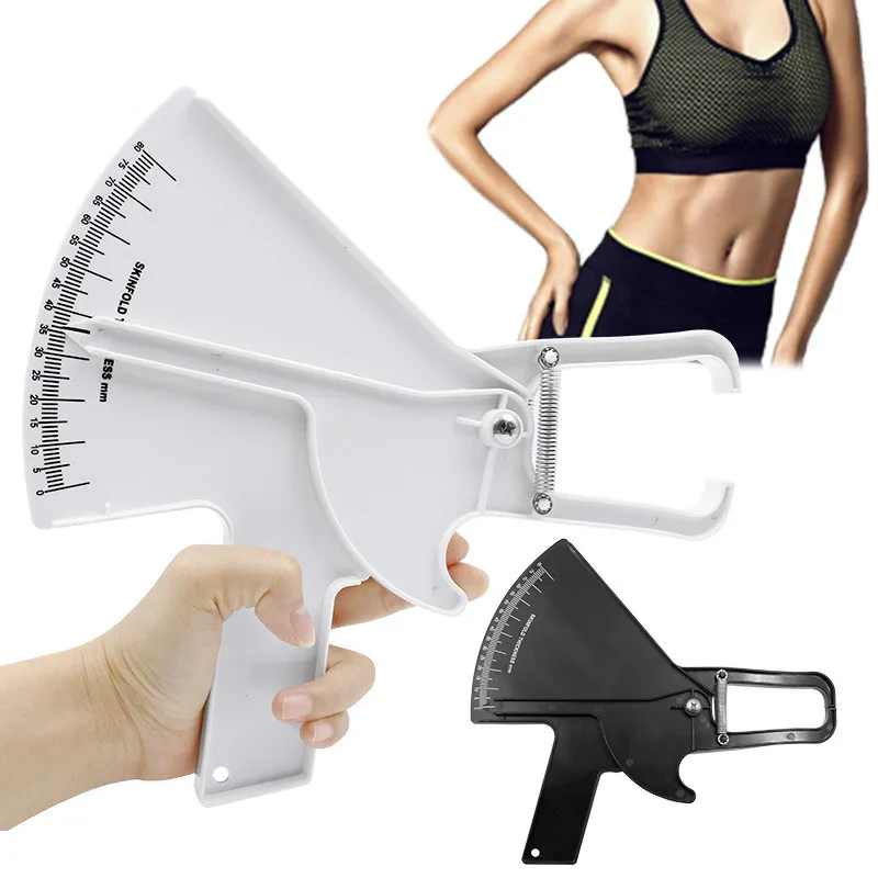 

80MM Skinfold Caliper Body Fat Caliper Body Fitness Tester Analyzer Fat Measure Beauty Health Keeper Slimming Measurement Tool