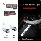 2 шт., Автомобильные светодиодные лампы-эмблемы для Skoda Superb 3V 3T 3U B5 B6 B8 Octavia 1Z Febia Roomster 5J