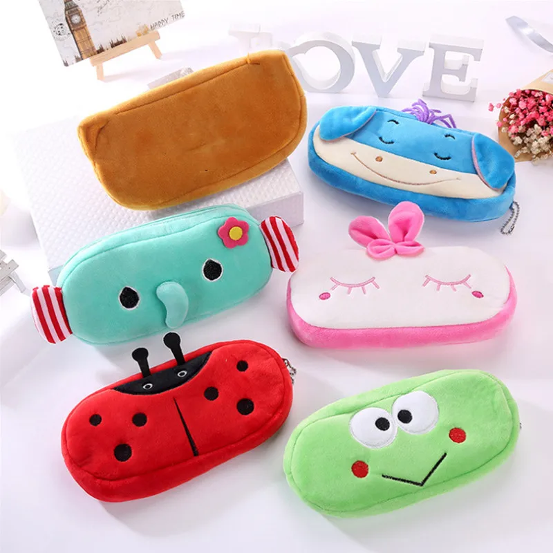 Женская мультяшная животная панда слон собака плюшевая большая сумка для