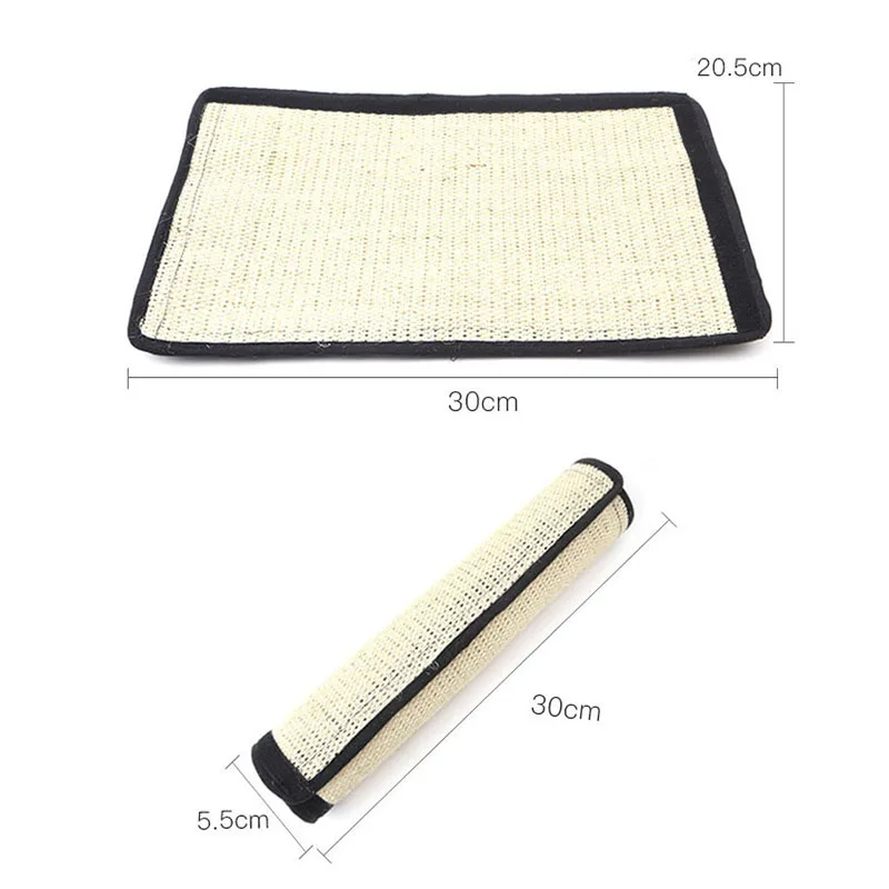 

Pet Cat Scratch Board Durable Sticker Tape Pad Natural Sisal Furniture Protect Toy Mat Cat Claws Care Scratcher Protection Pads