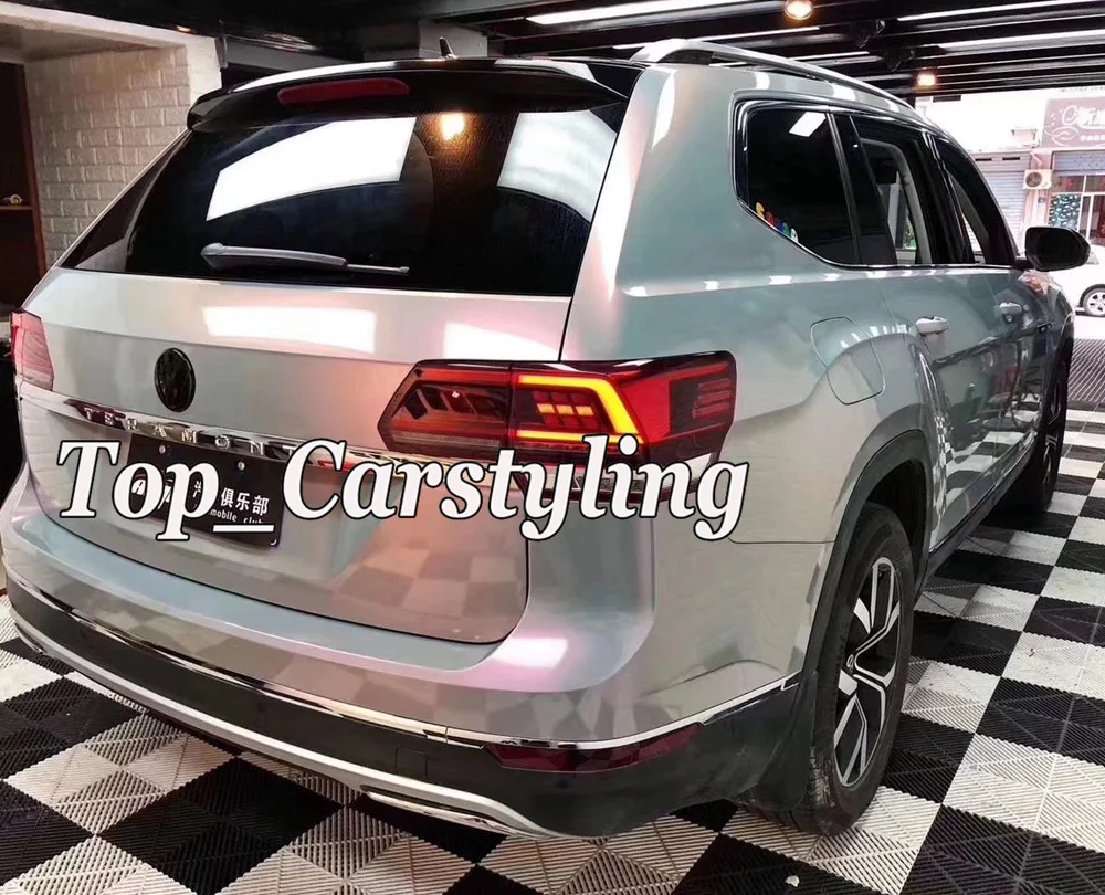 Ультраблестящая виниловая оберточная пленка в виде шторма серого фиолетового