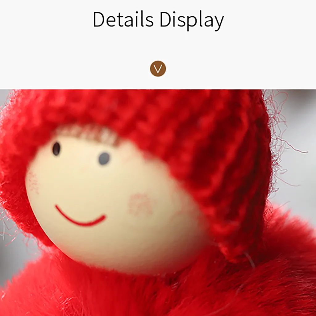 Рождественские украшения плюшевый мячик-подвеска милый мини Снеговик