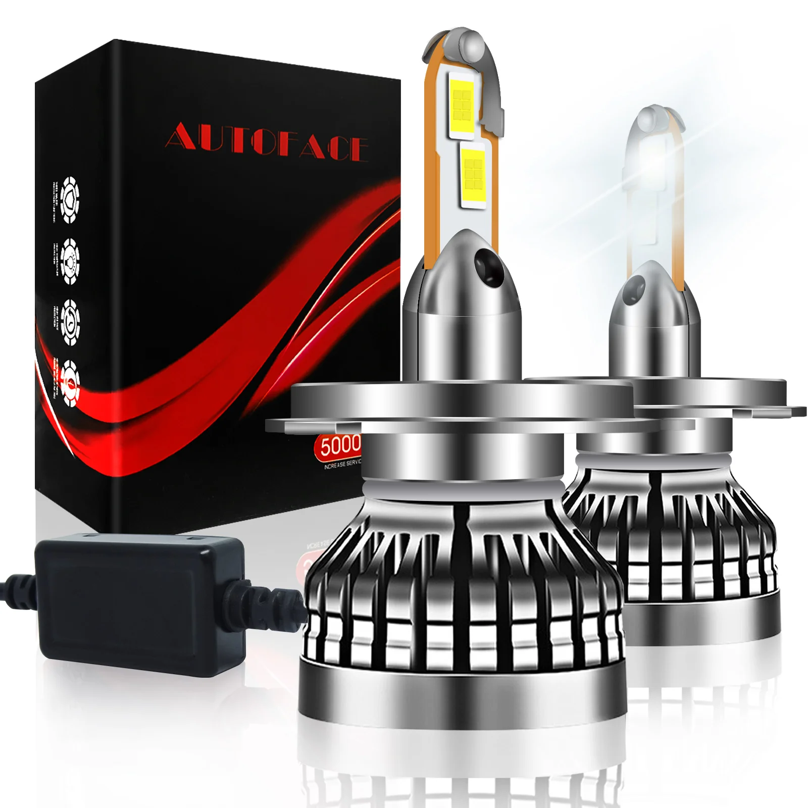 2 шт. Автомобильные светодиодные лампы 100 Вт 9005 лм/пара | Автомобили и мотоциклы