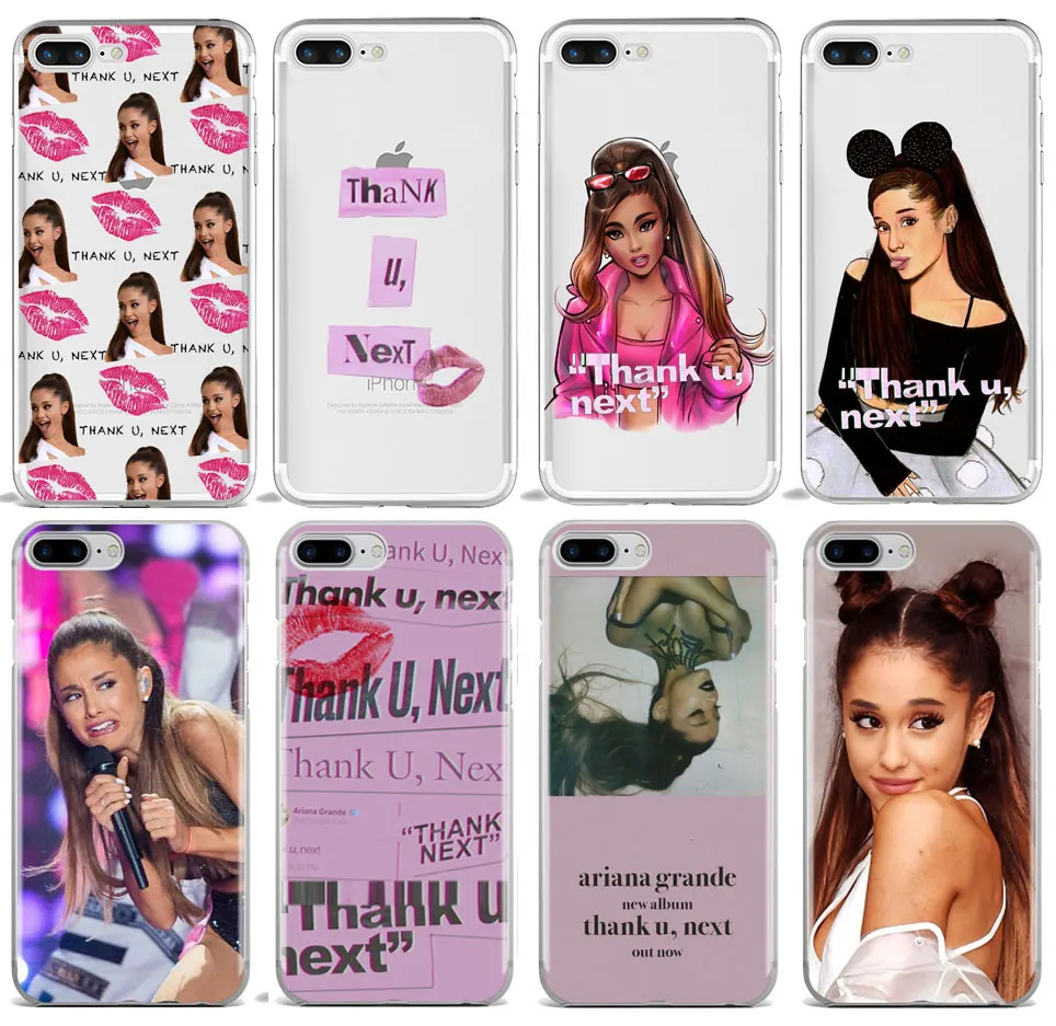 Модный singer Ariana Grande Thank u следующий Телефон Забавный чехол для iPhone 7 5s SE 6s 8 Plus X XR XS MAX