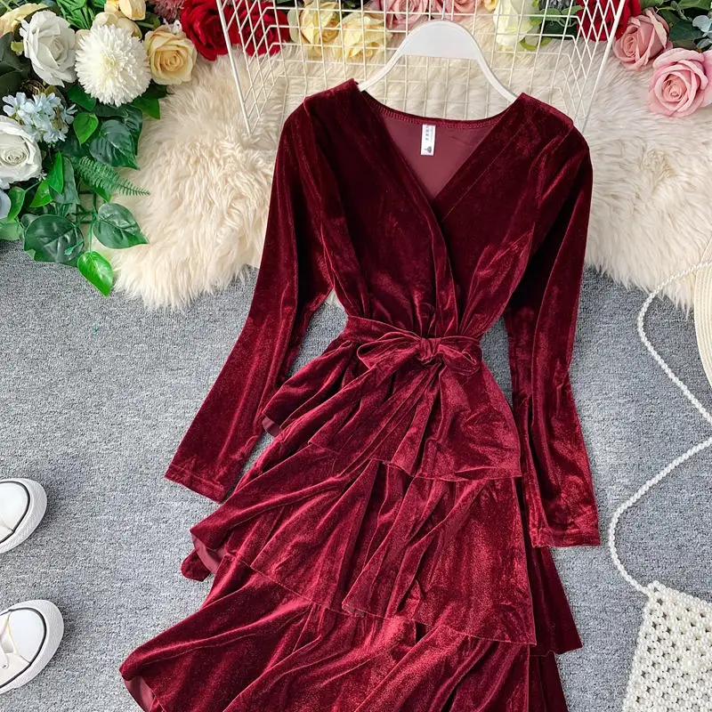 LUOSHA Осенне зимняя Дамская обувь с v образным вырезом комбинезон для