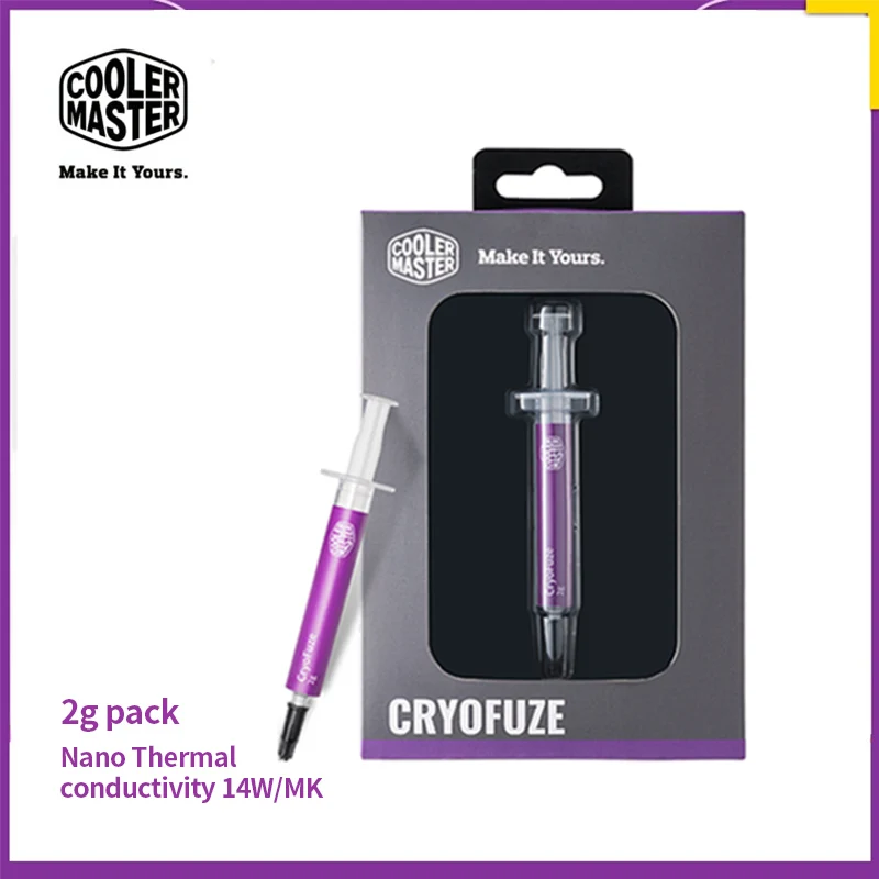 Cooler Master Cryofuze CF14 14W/mk High Performance Thermal Conductive Grease Paste for Intel processor CPU GPU Cooling Fan