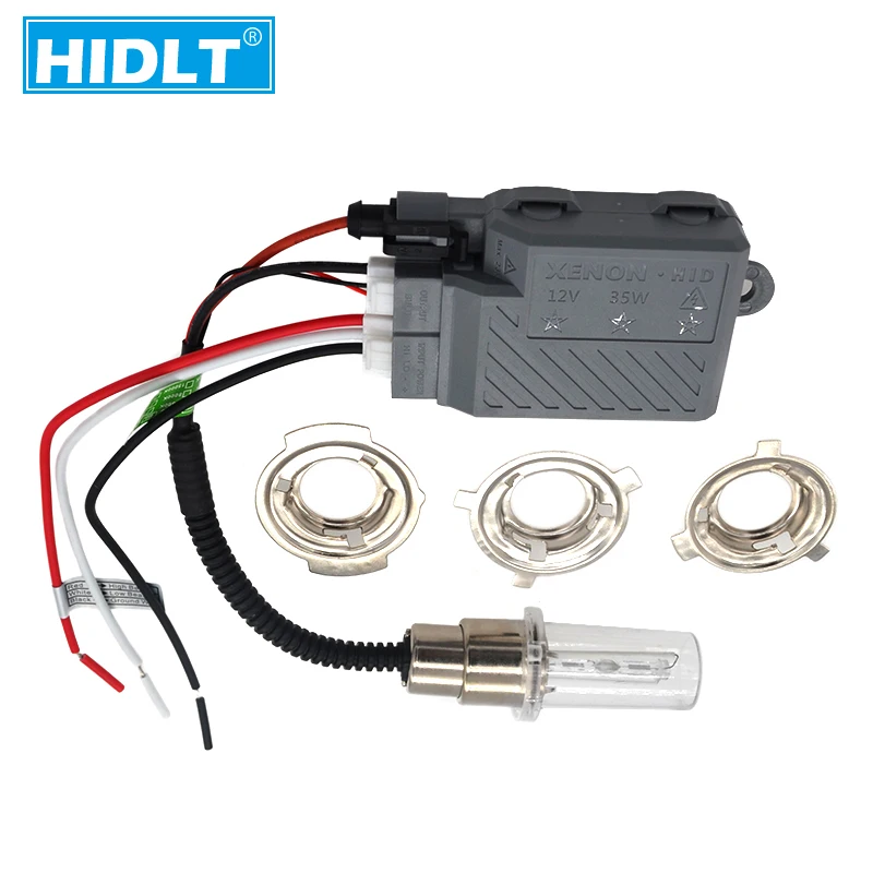 HIDLT 1 комплект Универсальный 12 в 35 Вт ксеноновый набор для мотоцикла H4 BA20D H6M H6 Hi/Lo