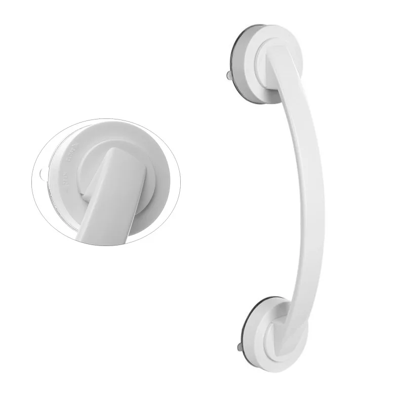 Часы с чашкой на присоске для ванной ручка поручень душа Безопасность чашка бар