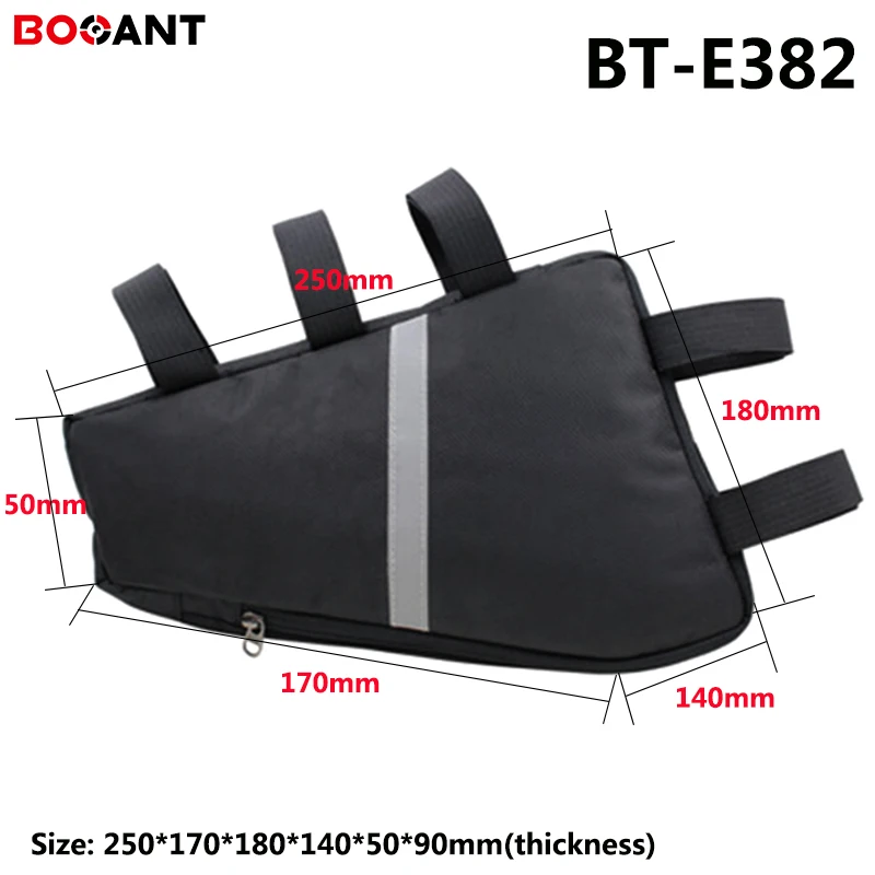 Тканевая сумка для электронных велосипедов треугольная литиевая батарея 24 в 36 48