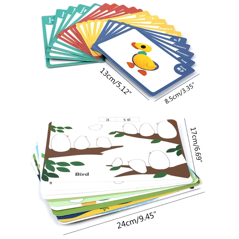 

Rainbow pebbles puzzle educational toy stone stacking game early childhood learning toy educational toy