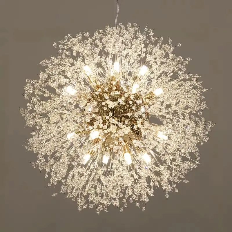 Современные светодиодные подвесные светильники в виде одуванчиков G9 потолочная