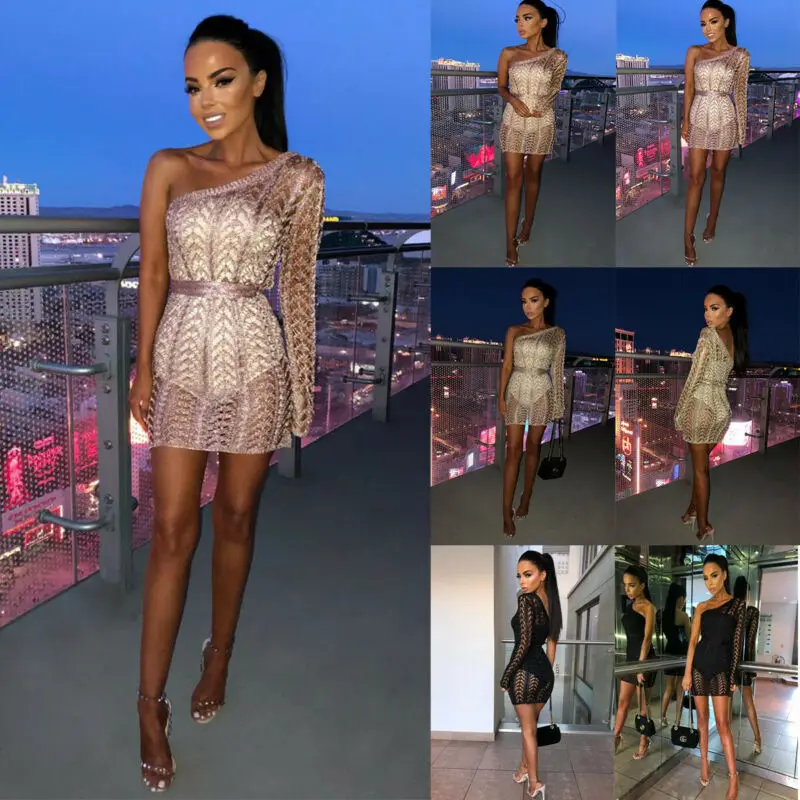 Кружевное платье Модное Новое сексуальное открытое женское элегантное белое