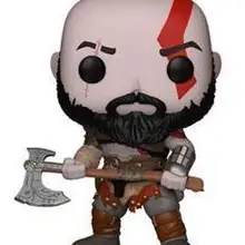 Game God of War Kratos 269 Vinyl Doll Action Figure Collection Model Toys 10cm