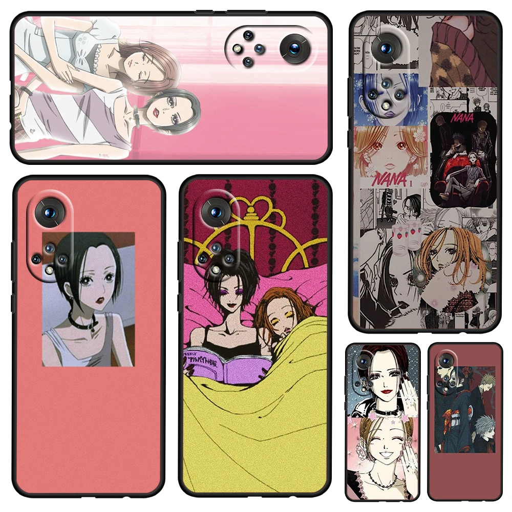 

Anime Osaki Nana Manga for Honor Magic Play 3 5T Pro X20 50 SE V30 5G 30i 10X 30S 9A 9C 20S V20 Soft Black Phone Case
