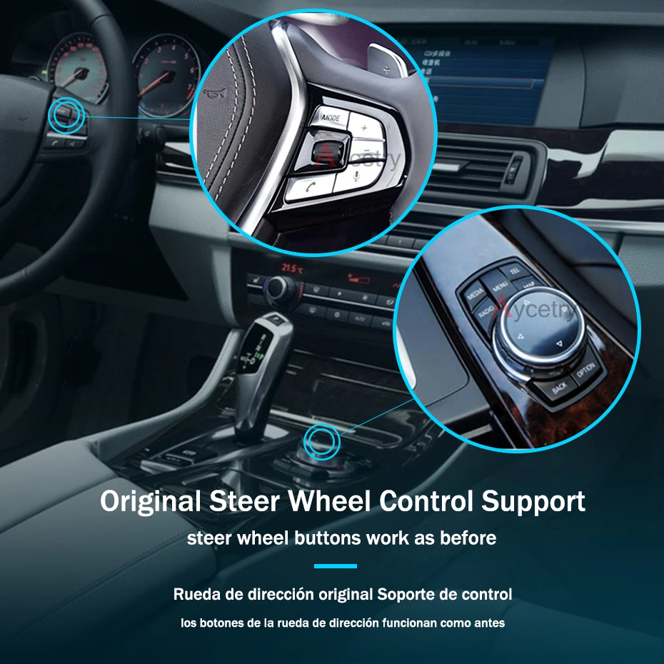 8 "IPS Qualcomm Восьмиядерный 4G + 64G LTE Android 10 Автомобильный мультимедийный радио для BMW