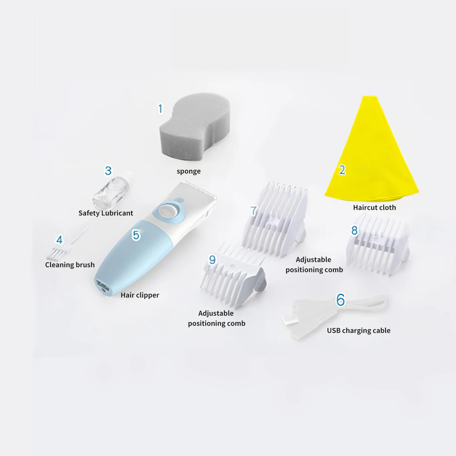 

Kid Hair Clippers Electric Quiet Trimmer Baby Waterproof Hair Clipper Child Silent Cutting Machine Suction Hair Shaver Baby Care