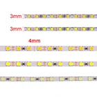 4 мм 2835 SMD 120LED sm DC12V Светодиодная лента естественный белый 3 мм SMD 2025 Светодиодная лента Гибкая светодиодная веревка лента Светодиодная лампа 5 мрулон