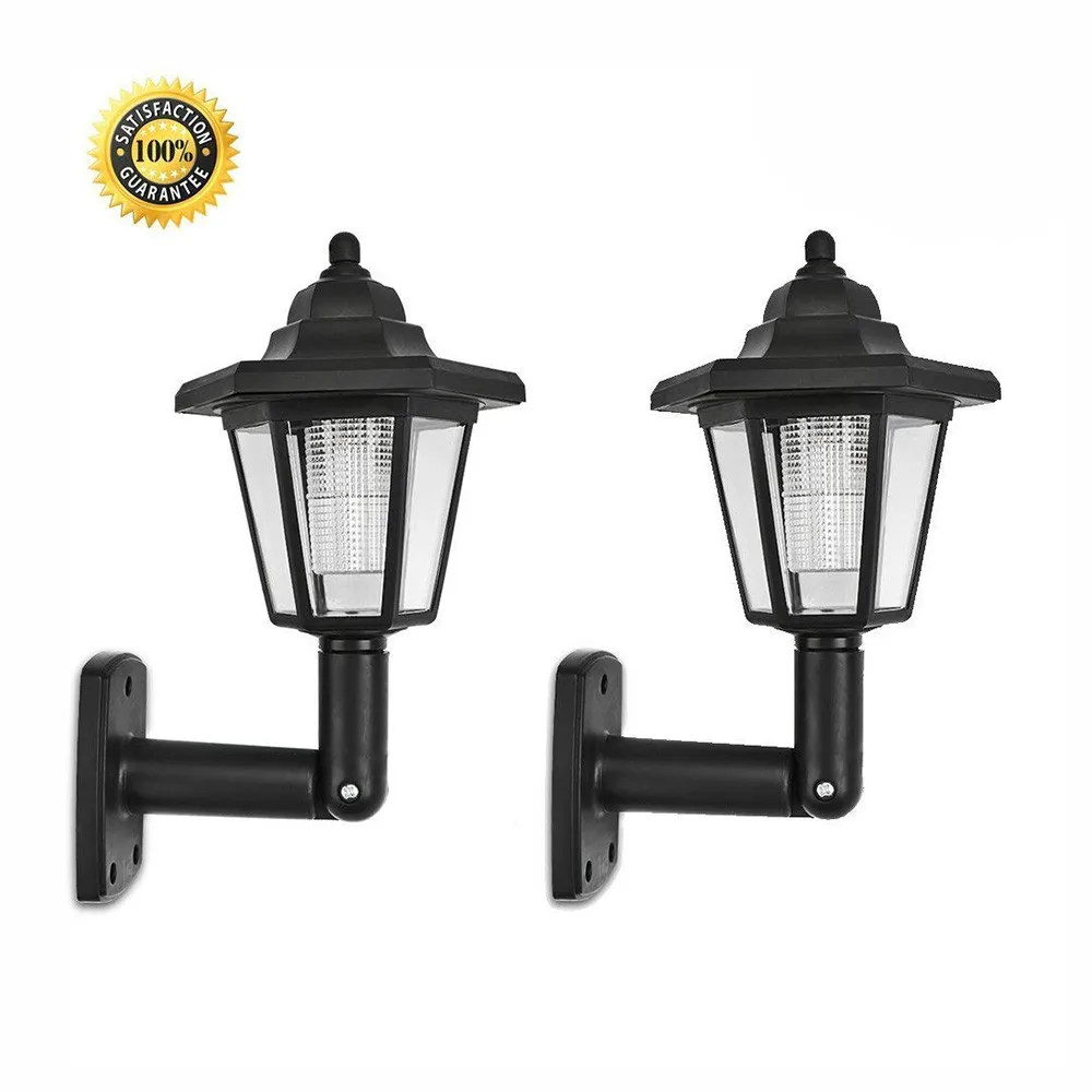 2x Горячий Модный Солнечный шестиугольный светодиодный настенный светильник