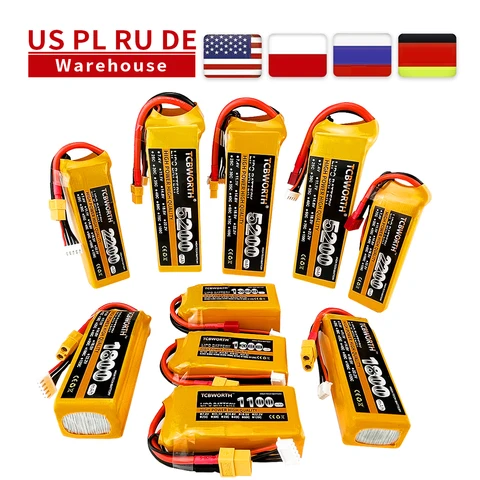 Аккумулятор TCBWORTH LiPo 3S 6S 1500-6000 мАч