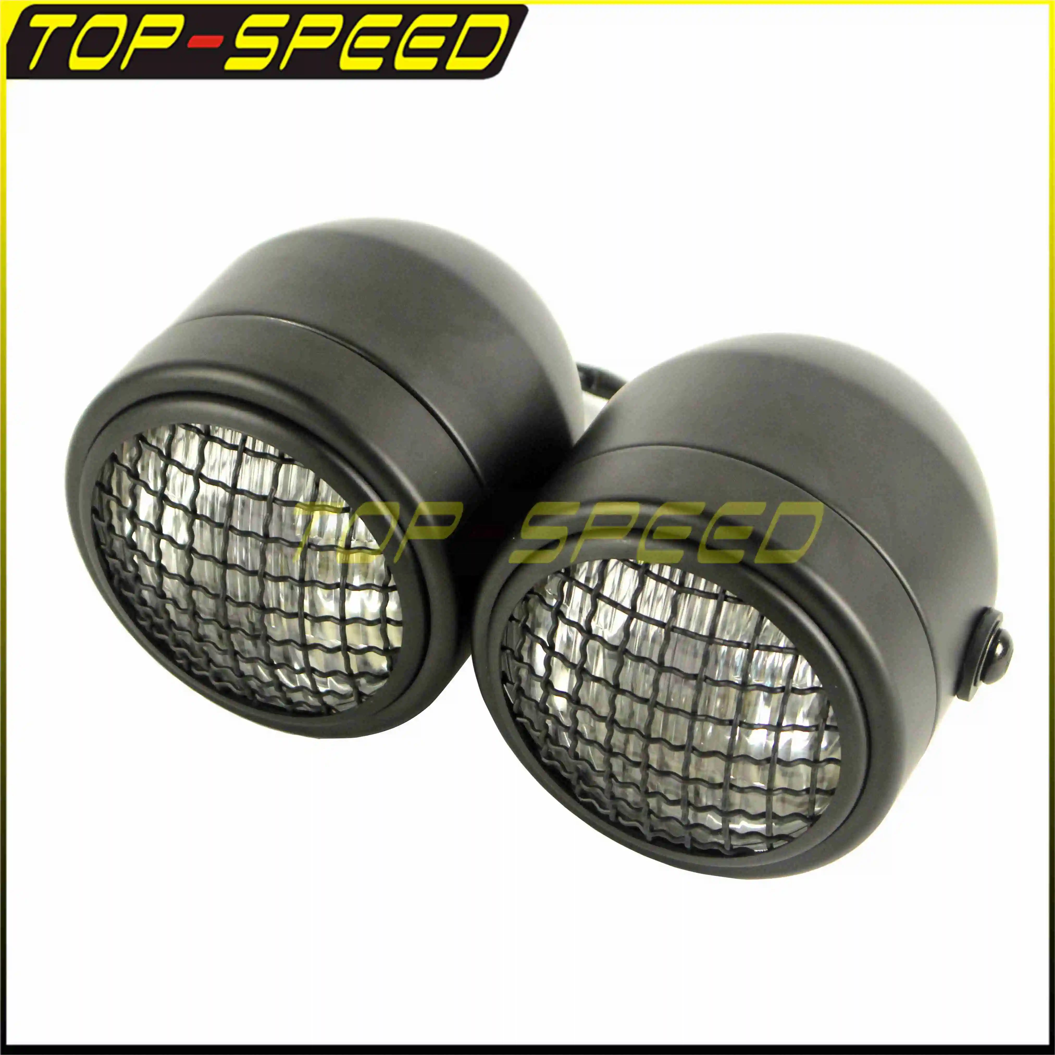 Двойная фара для мотоцикла Twins двойная Suzuki DR RM 250 Yamaha XT250X XT600 WR450F250 YZ250F TTR XJR400 XJR1300