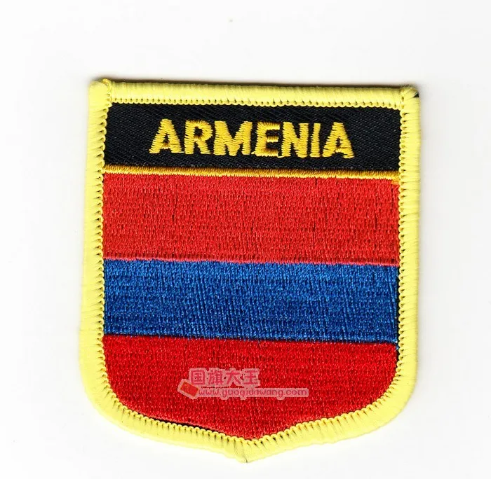 В партии 5 шт. Армении Защитная Форма Национальный флаг вышитые Тактический Патч