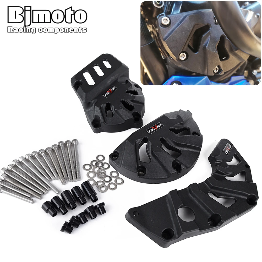 

Защитная крышка для мотоцикла BJMOTO от двигателя для Suzuki GSX-S750 GSXS750 2016-2020, Защитная крышка для слайдеров