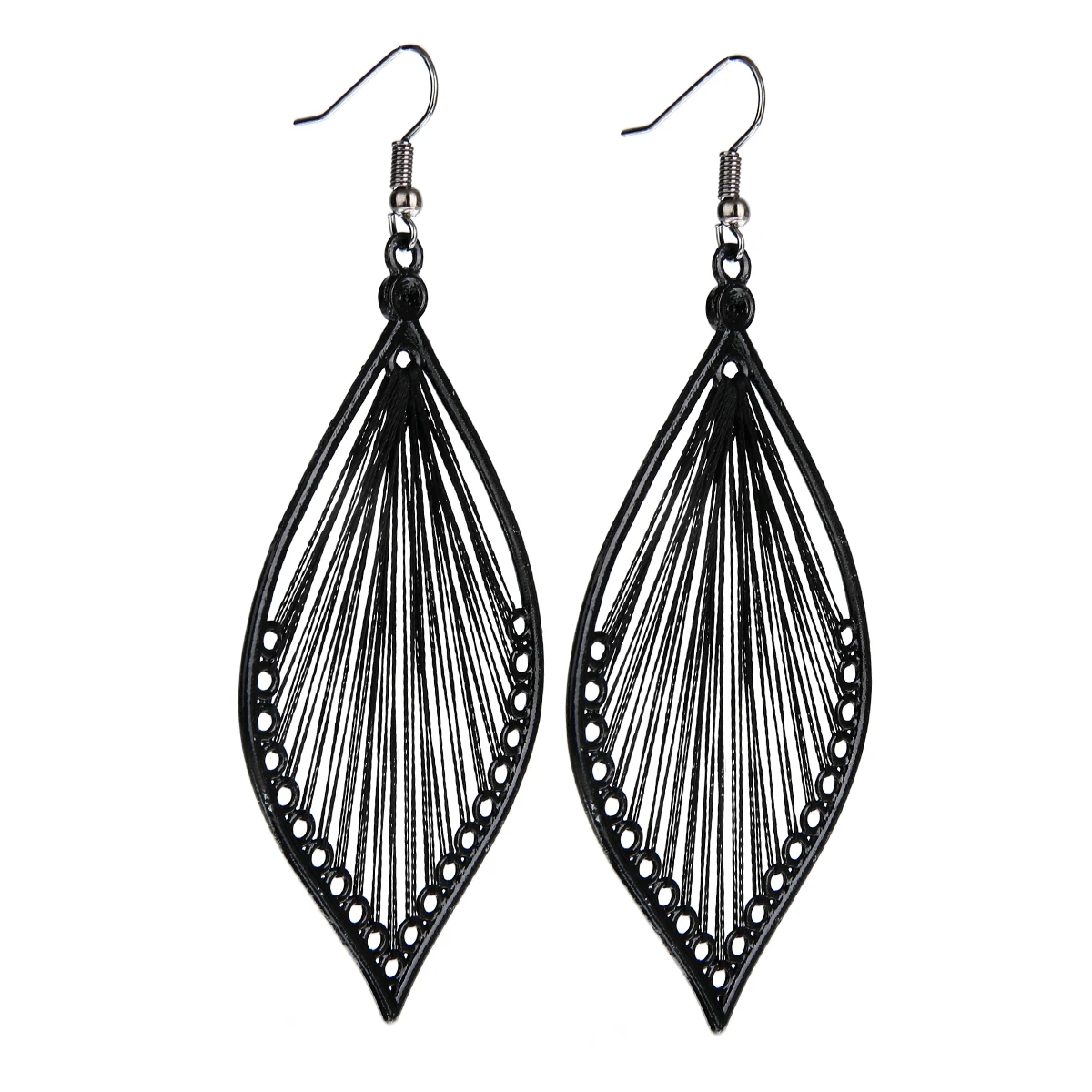 Sainio Модные женские очаровательные серьги с листьями шикарные элегантные