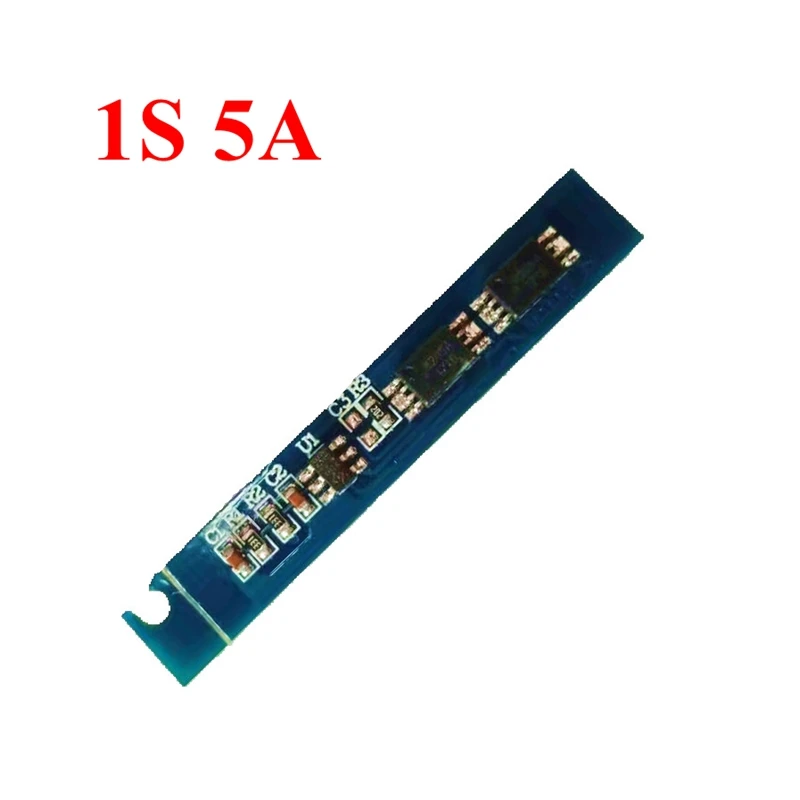 Защитная плата bms для литиевых батарей 1 шт. 1S 2.5A 3A 5A полимера 18650 может быть