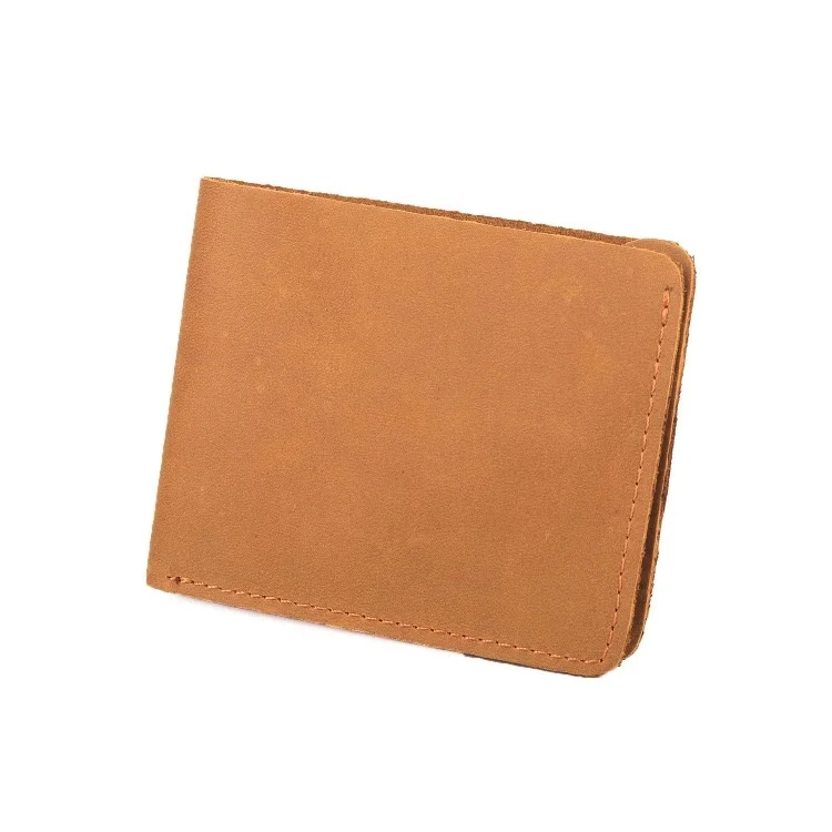

Leather wallet simple retro wallet horizontal wallet