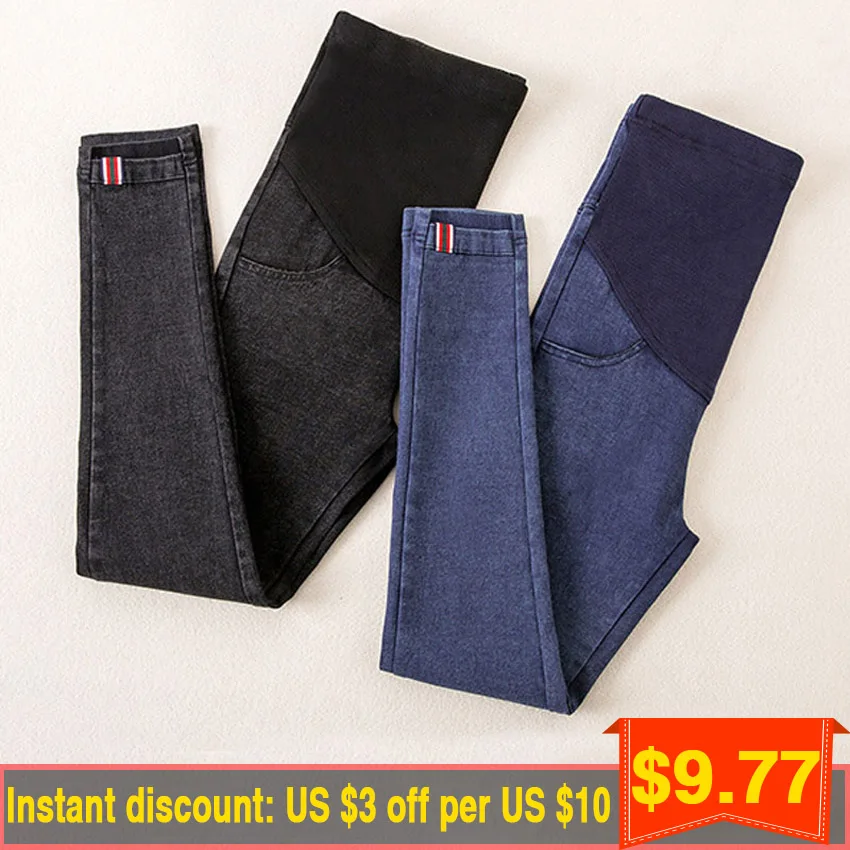 

Soft Maternity Jeans Pants For Pregnant Women Maternity Nursing Pregnancy Jeans Leggings Trousers Gravidas Maternity Clothing