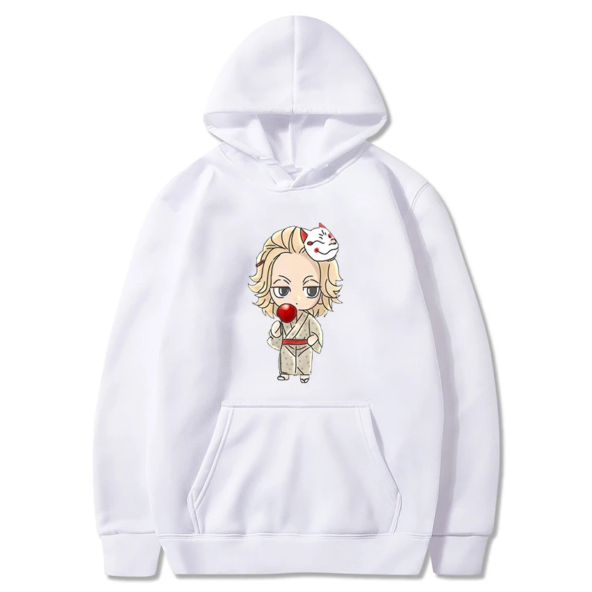 

Tokyo Revengers Manjiro Sano Mikey Hoody Japanese Anime Kawaii Print Hoodies Autumn Winter Graphic Sweatshirt Women Fashion Tops