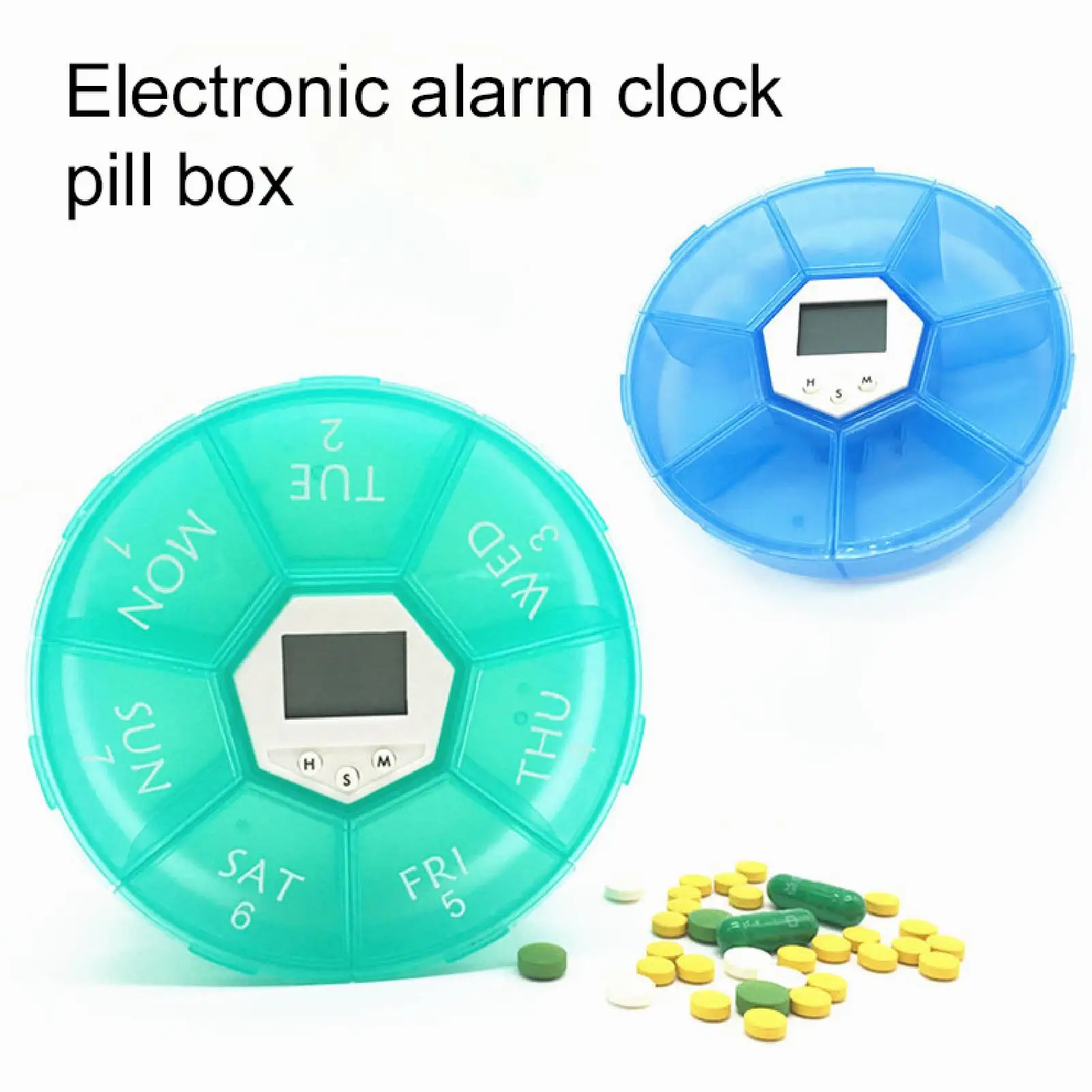 7 ячеек ящик для хранения таблеток сроки напоминание Еженедельный медицинский