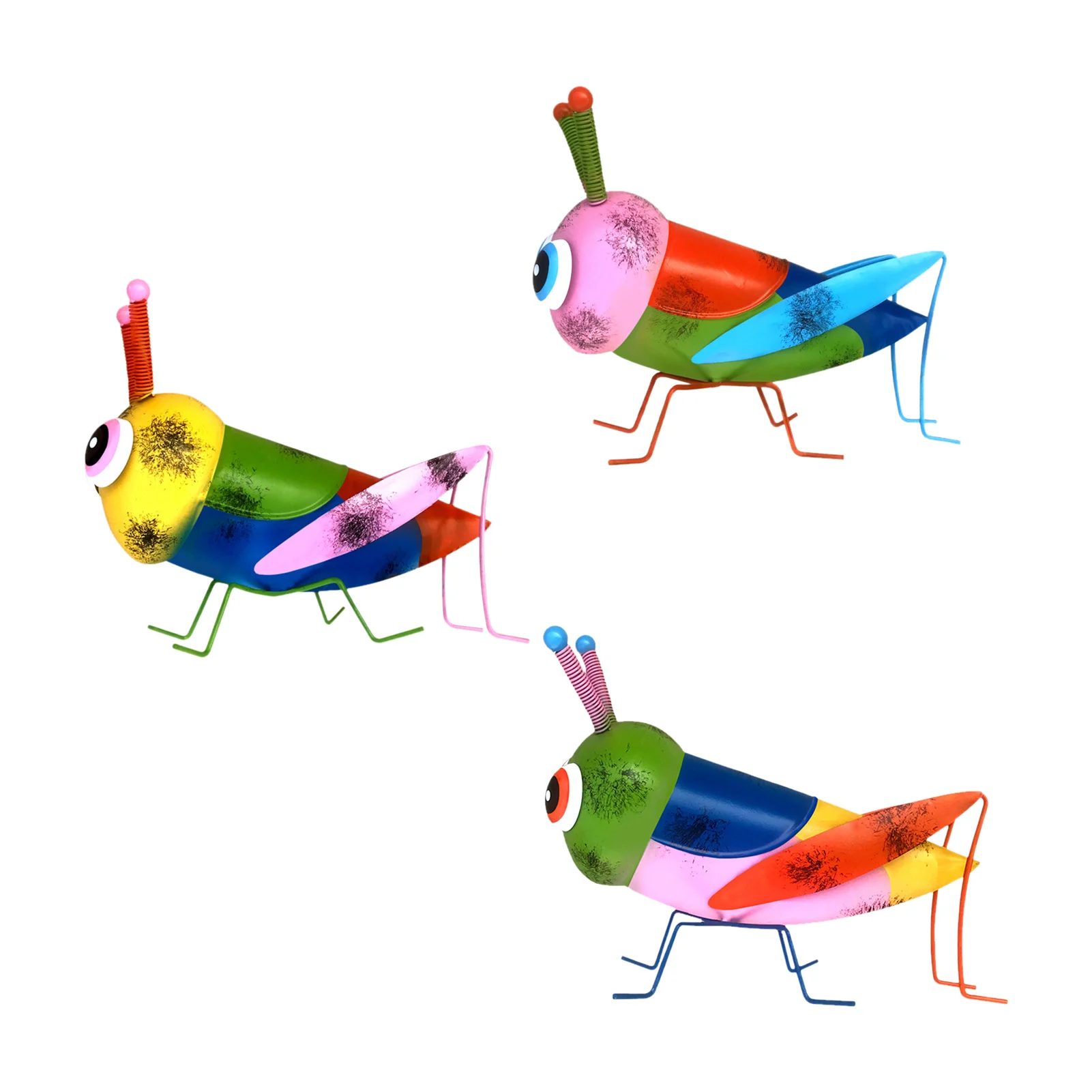 

Fashion Metal Art Grasshopper Statue Garden Animal Statue Yard Lawn Decoration Indoor Children's Room Decoration Gift