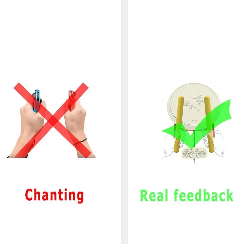 Игровой барабан с датчиком движения для телевизора Kinect видеоигр Тайко ручной