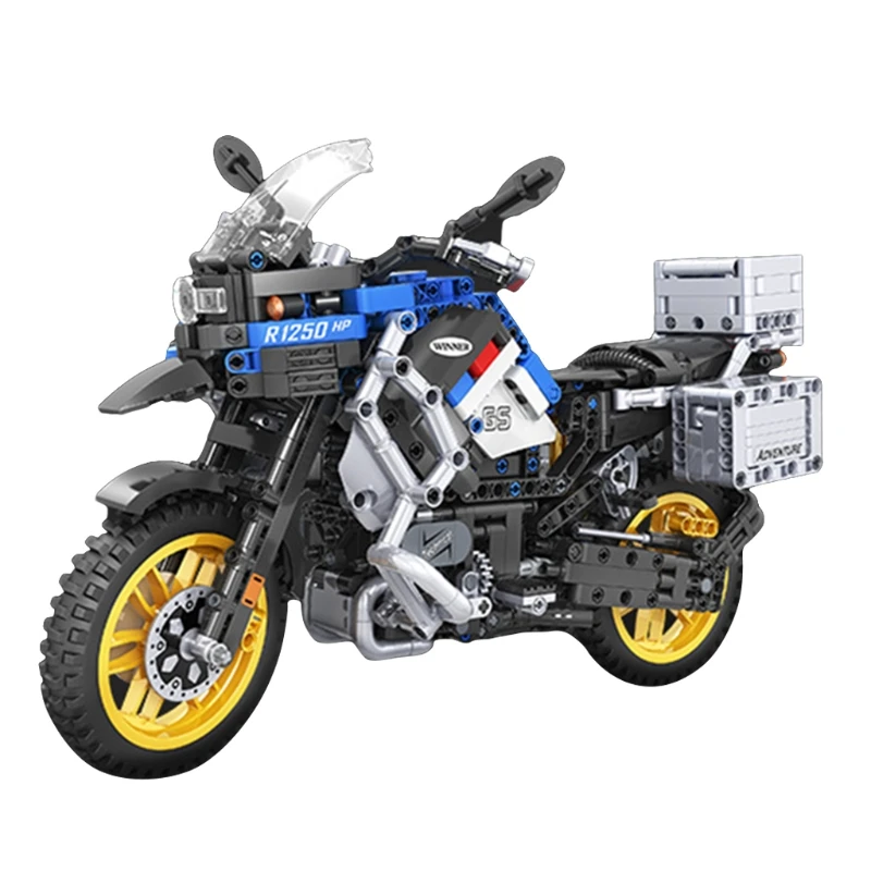 

Creative Assembly Motorcycle Particles , Education Science Experiment Construction Toy for Kids and Autobike Lovers