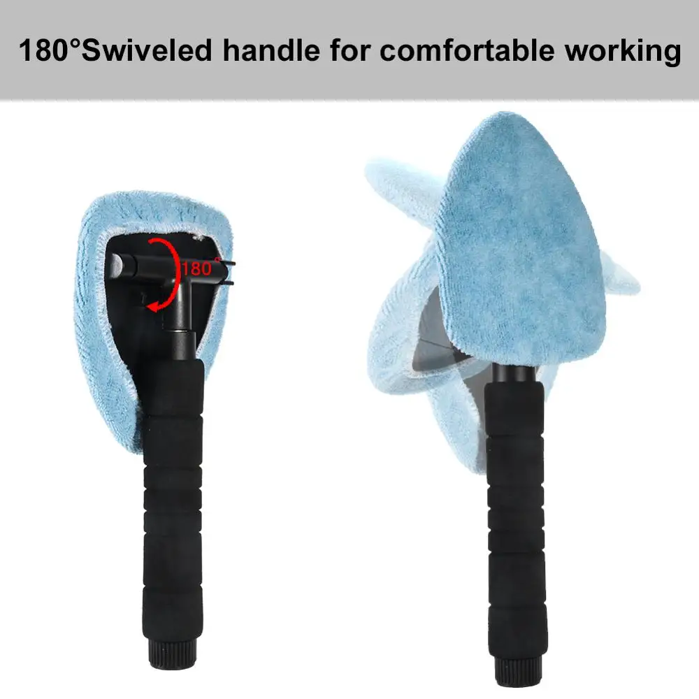 Tirol P3 микрофибра очиститель ветрового стекла оконная щетка ткань Регулируемая