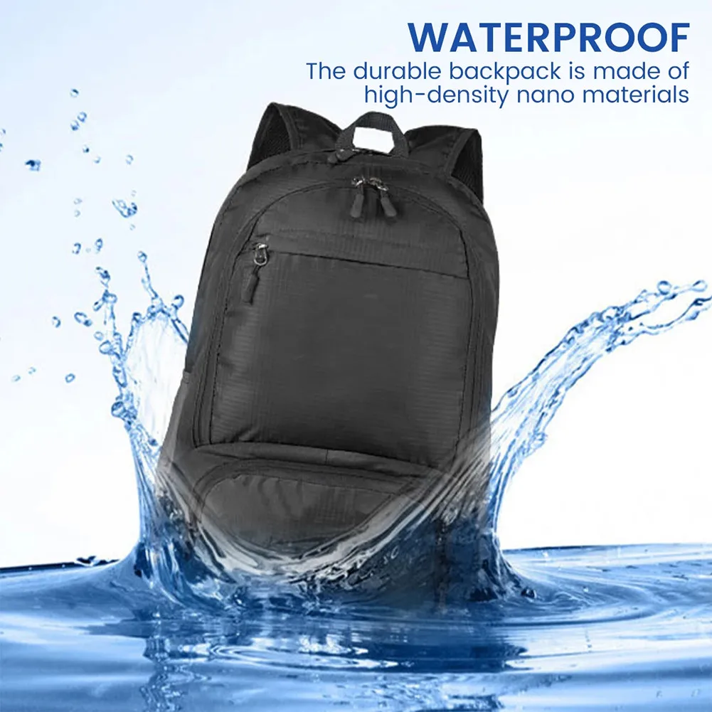 

Man Woman Outdoor Bag Lightweight Foldable Rucksack Waterproof Outdoor Camping Hiking Travel Backpack Winter Cycling Bag