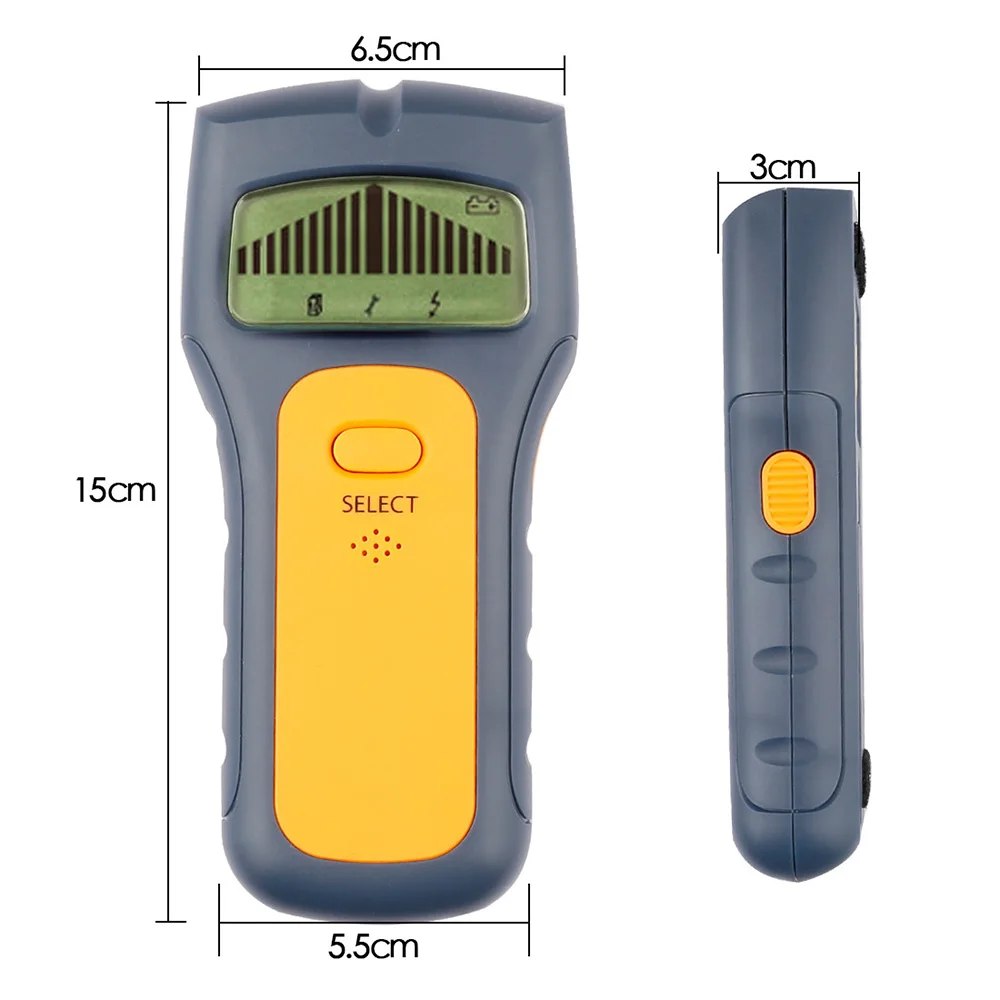TS79 Metal Detector 3 In 1 Wall Density Scanner Gold Finder Electric Box Convenient Practical Portable | Инструменты