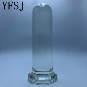 156*45 мм 582 г стекло пирекс фаллоимитатор искусственный пенис Большие Хрустальные Анальные бусины Анальная пробка массажер простаты g Spot Женская мастурбация игрушки