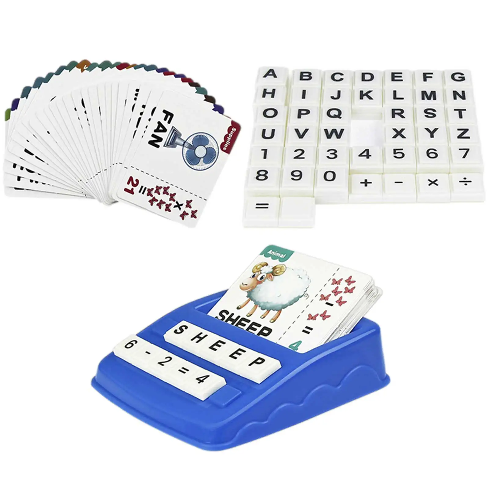 

English Word Game Educational Spelling Words Teaching Aids Kindergarten Teaching Aids English Alphabet Learning Educational Toys